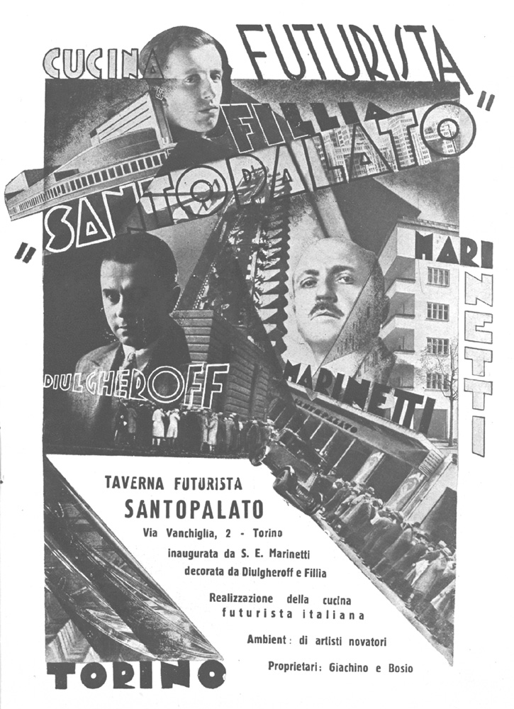 La Taverna del Santopalato e le formule futuriste