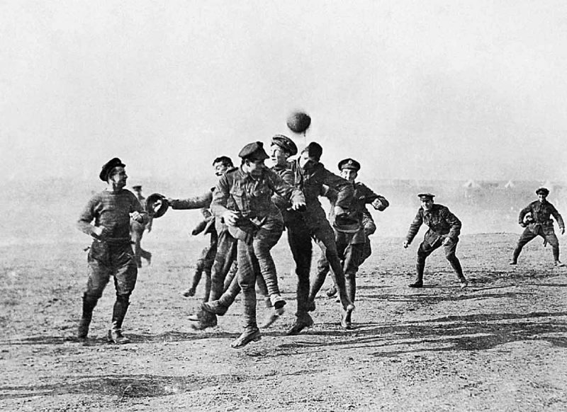 Quando una partita di calcio fermò la guerra