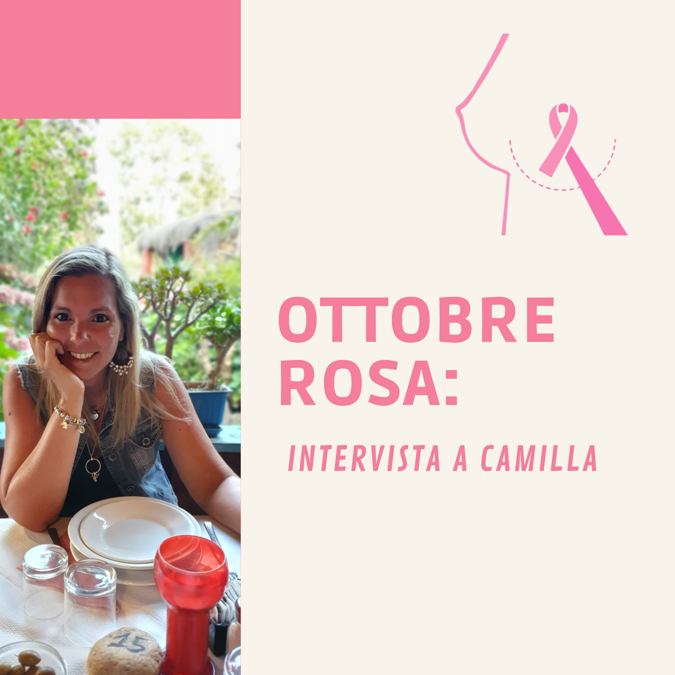 Ottobre rosa: come Camilla ha sconfitto il tumore al seno